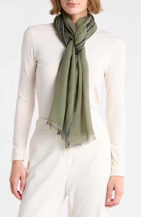Longchamp Silk Dandy Scarf