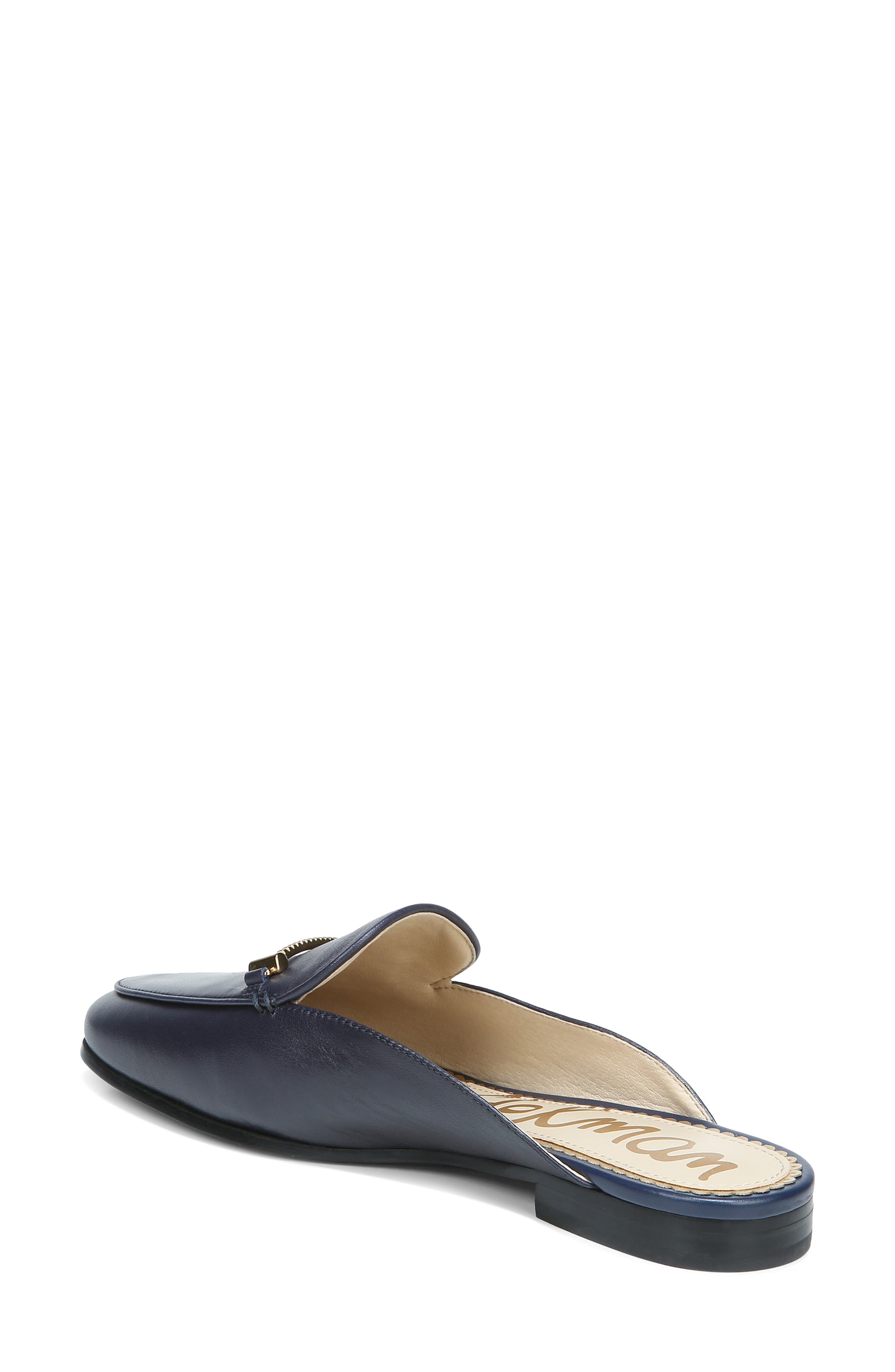 Laurna Mule - Wide Width Available, Alternate, color, BALTIC NAVY LEATHER