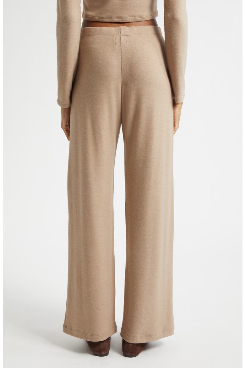 Lauren Wide Leg Knit Pants, Alternate, color, SABLE