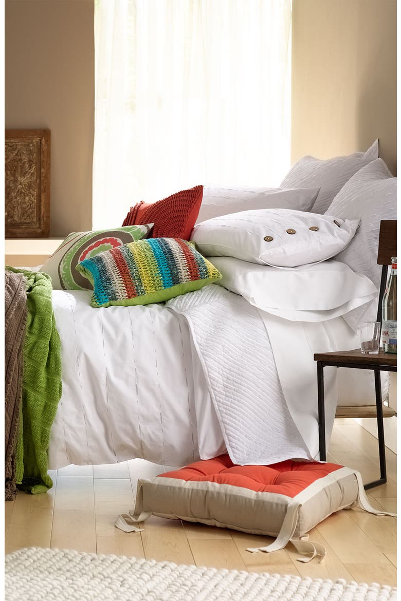 'Flirty' Throw, Alternate, color, BLUE MIST