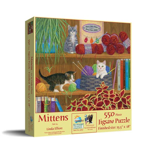 Mittens 550 piece Jigsaw Puzzle for Adults