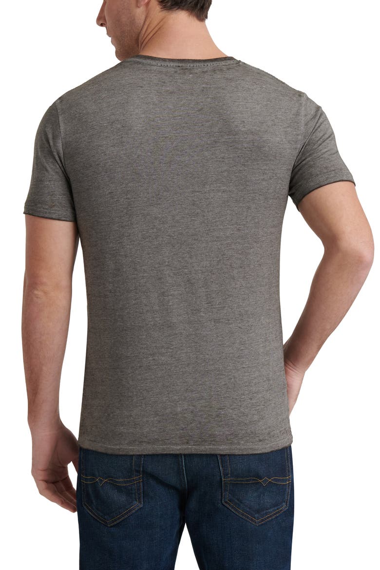 Venice Burnout V-Neck T-Shirt, Alternate, color, GREY