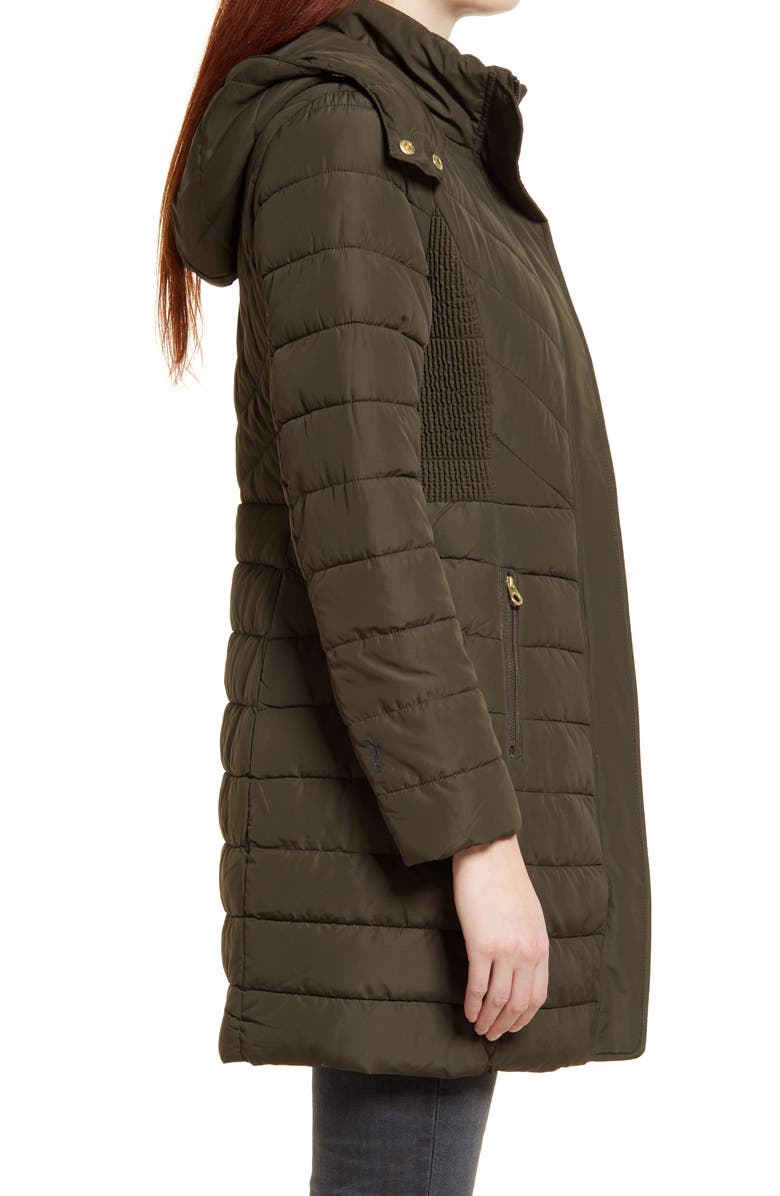 Joules Dartwell Puffer Coat with Removable Hood, Alternate, color, 