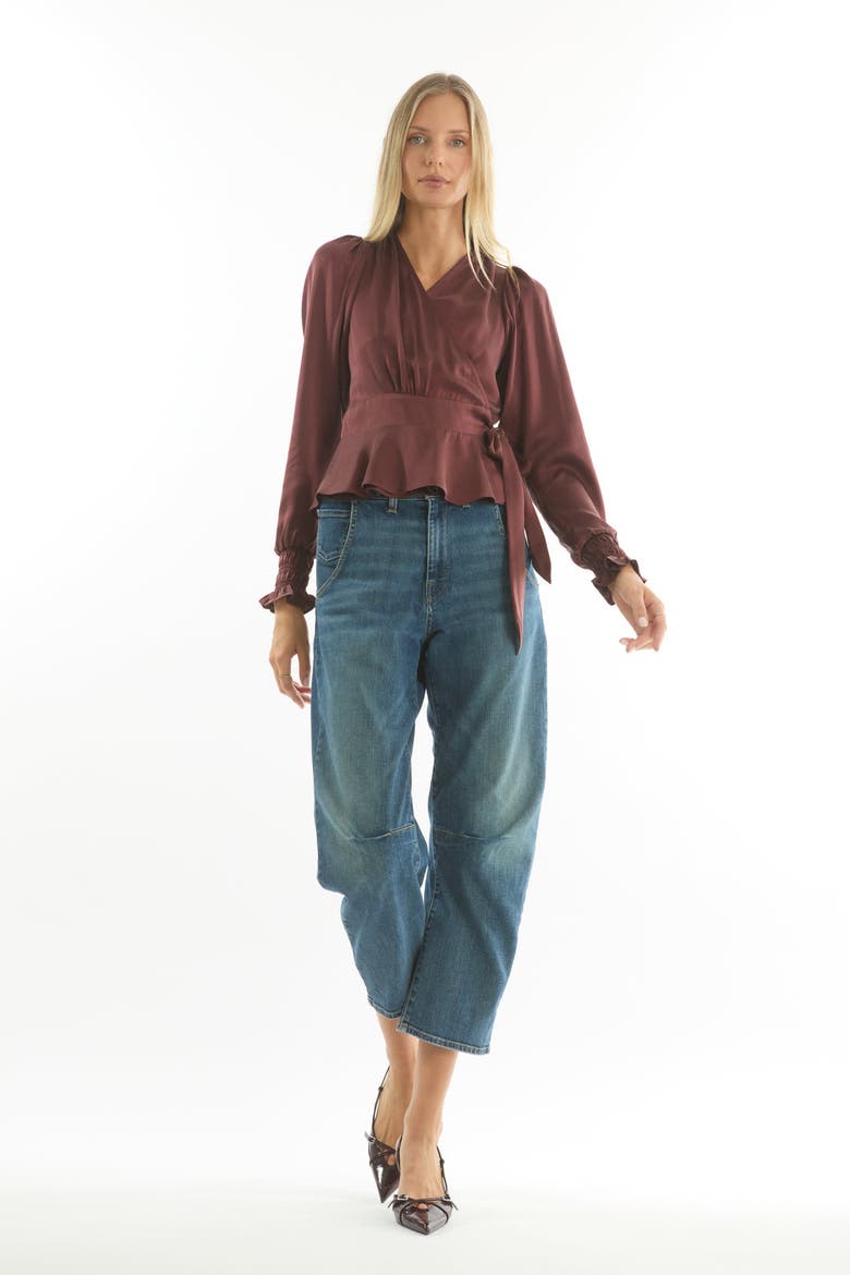 Hailey Top, Alternate, color, Mulberry