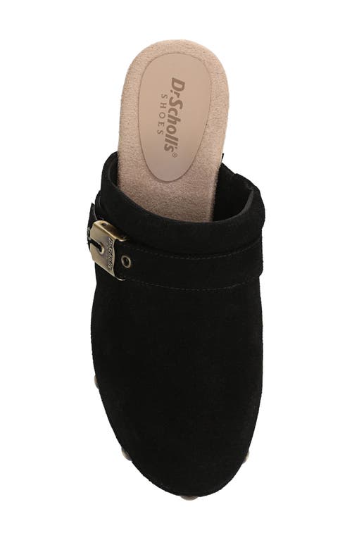 Dr. Scholl's Original Collection Joy Platform Clog In Black