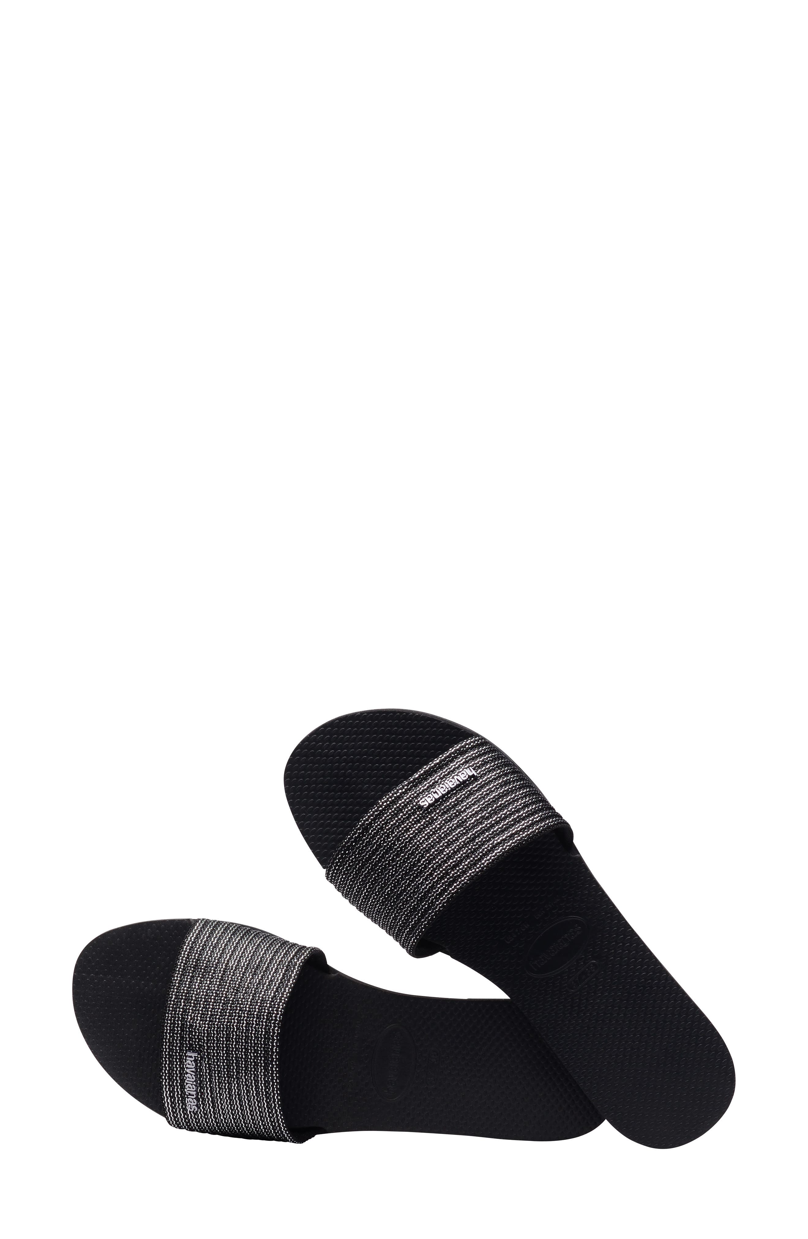 Havaianas You Malta Metallic Slide Sandal, Alternate, color, 