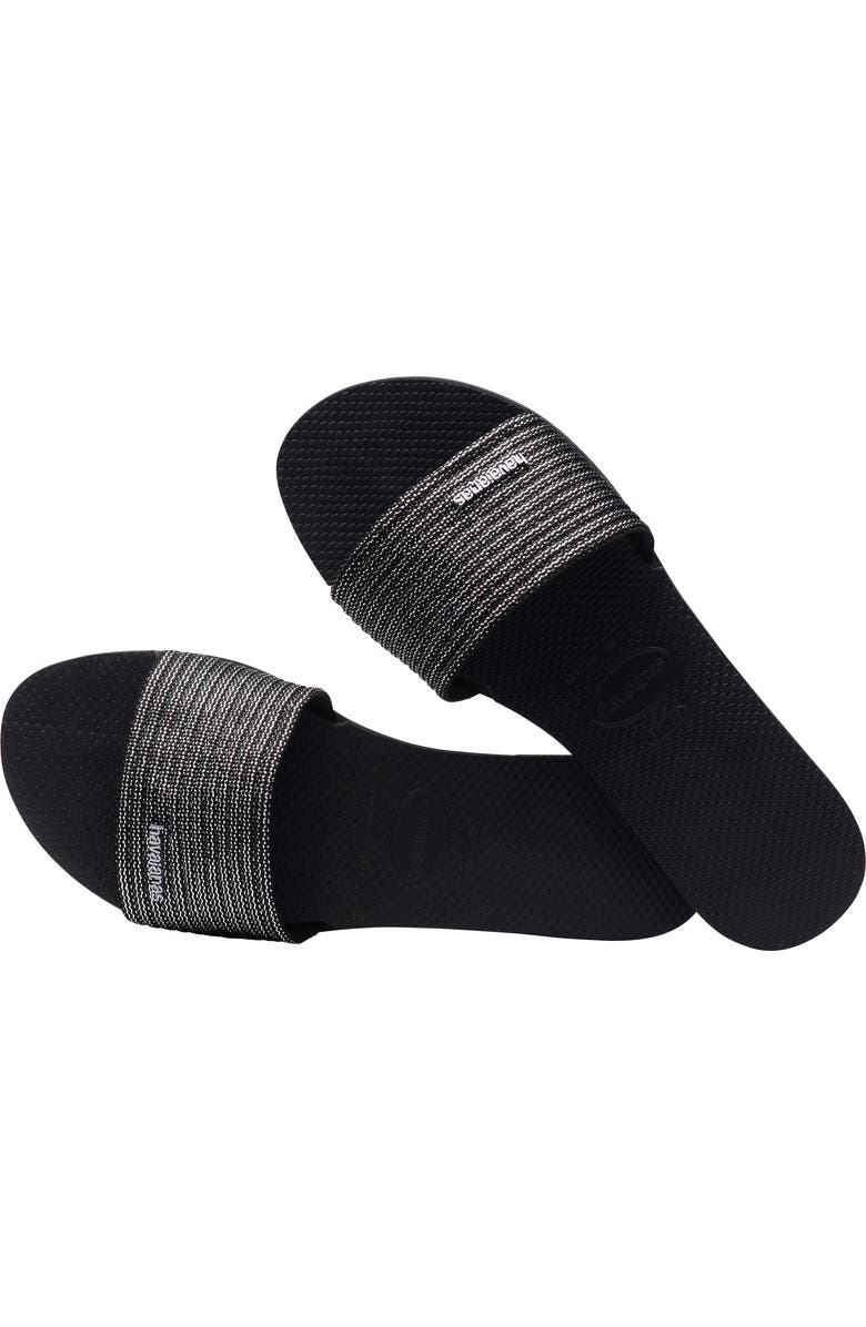 Havaianas You Malta Metallic Slide Sandal, Alternate, color,