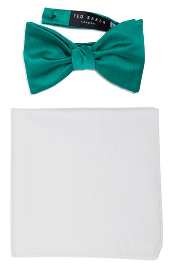 TED BAKER TED BAKER LONDON BOW TIE & POCKET SQUARE BOX SET