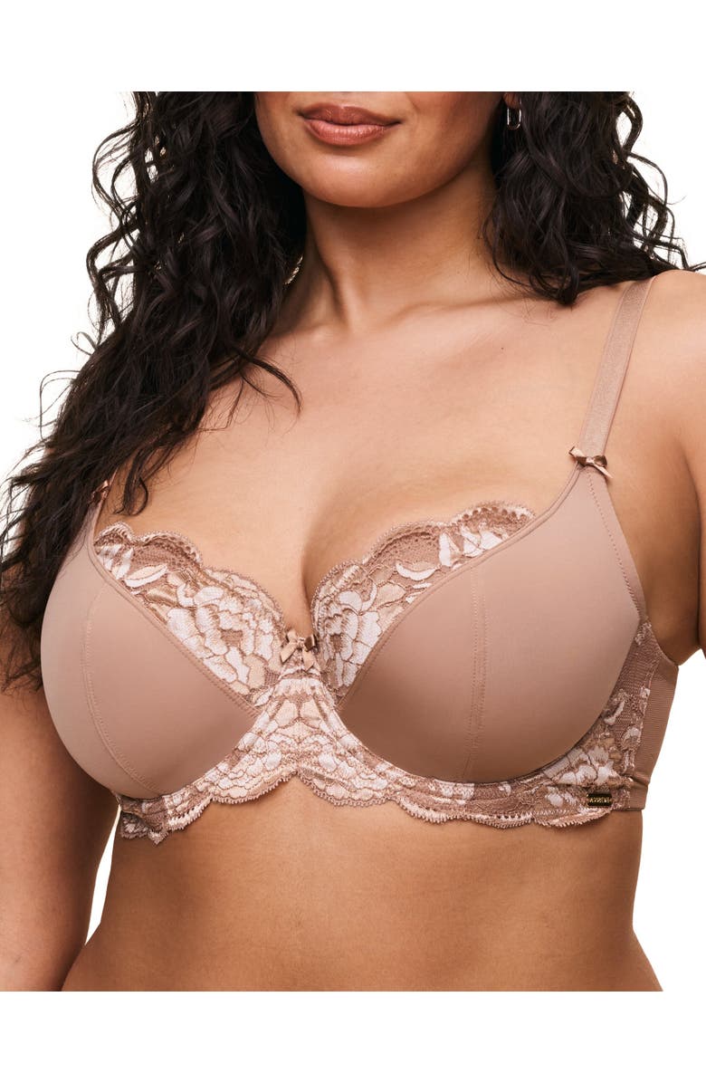 Adore Me Vicky Unlined Full Coverage Bra, Main, color, Medium Beige