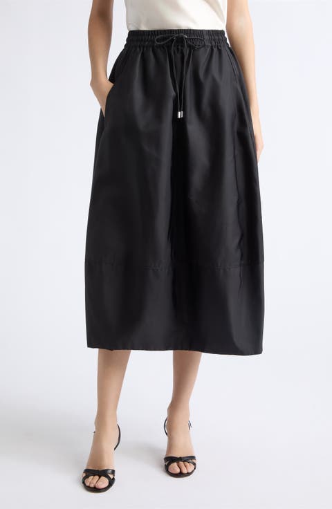 Sirani Nylon Midi Skirt