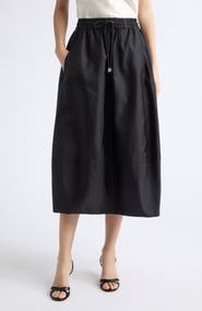 Cinq à Sept Sirani Nylon Midi Skirt