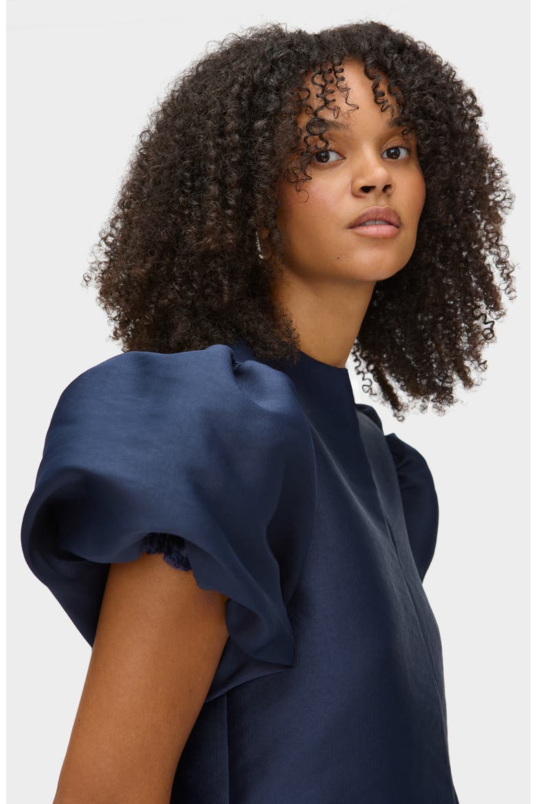 Jorja Puff Sleeve Top, Alternate, color, MIDNIGHT BLUE