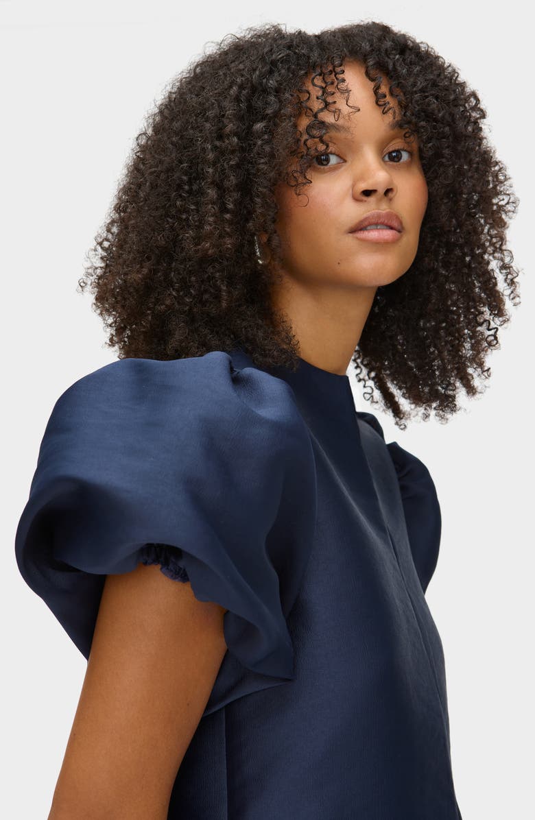 ALIGNE Jorja Puff Sleeve Top, Alternate, color, Midnight Blue