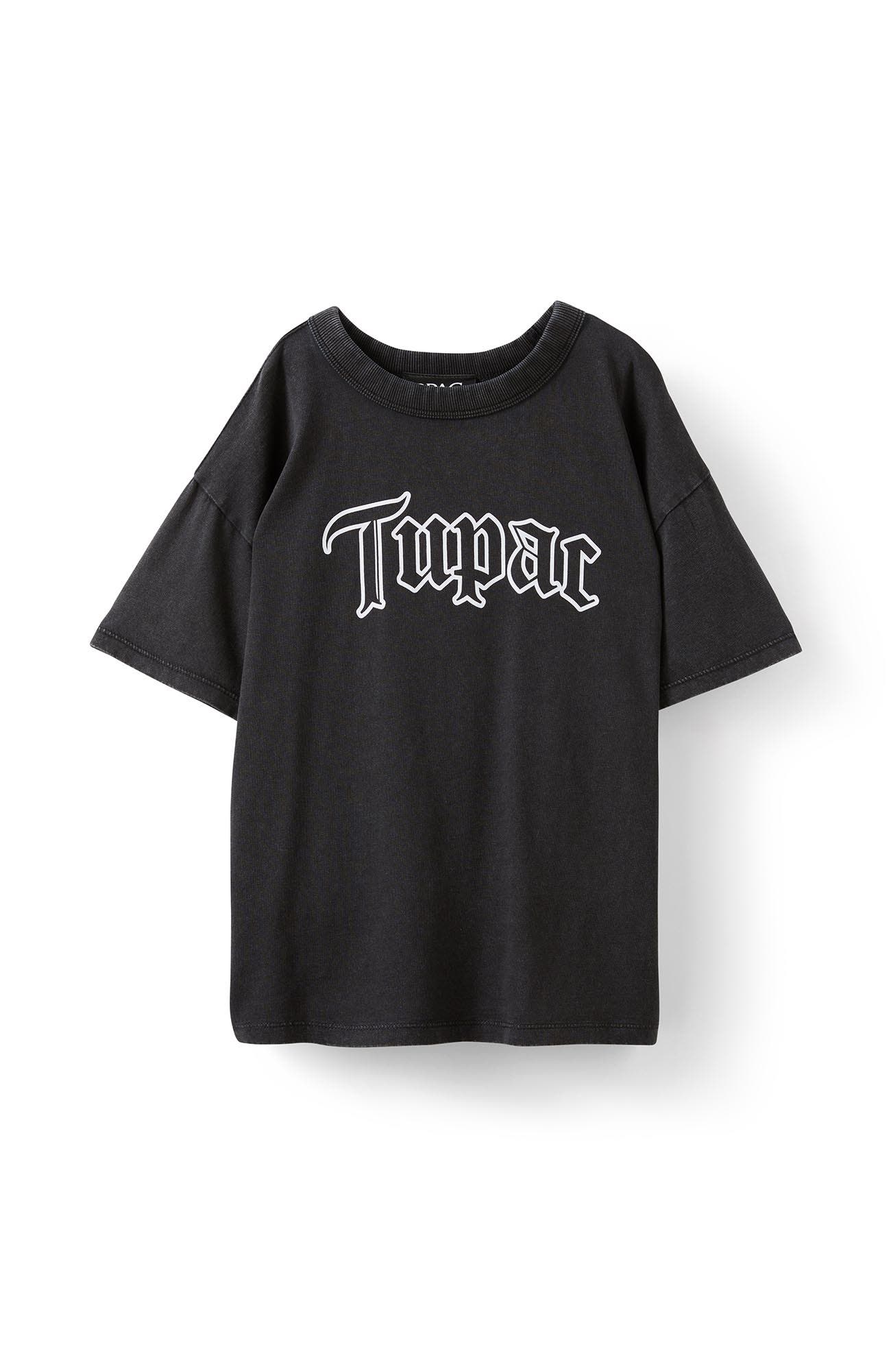 Black Wash Tupac Logo