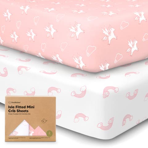 Isla Fitted Mini Crib Sheets