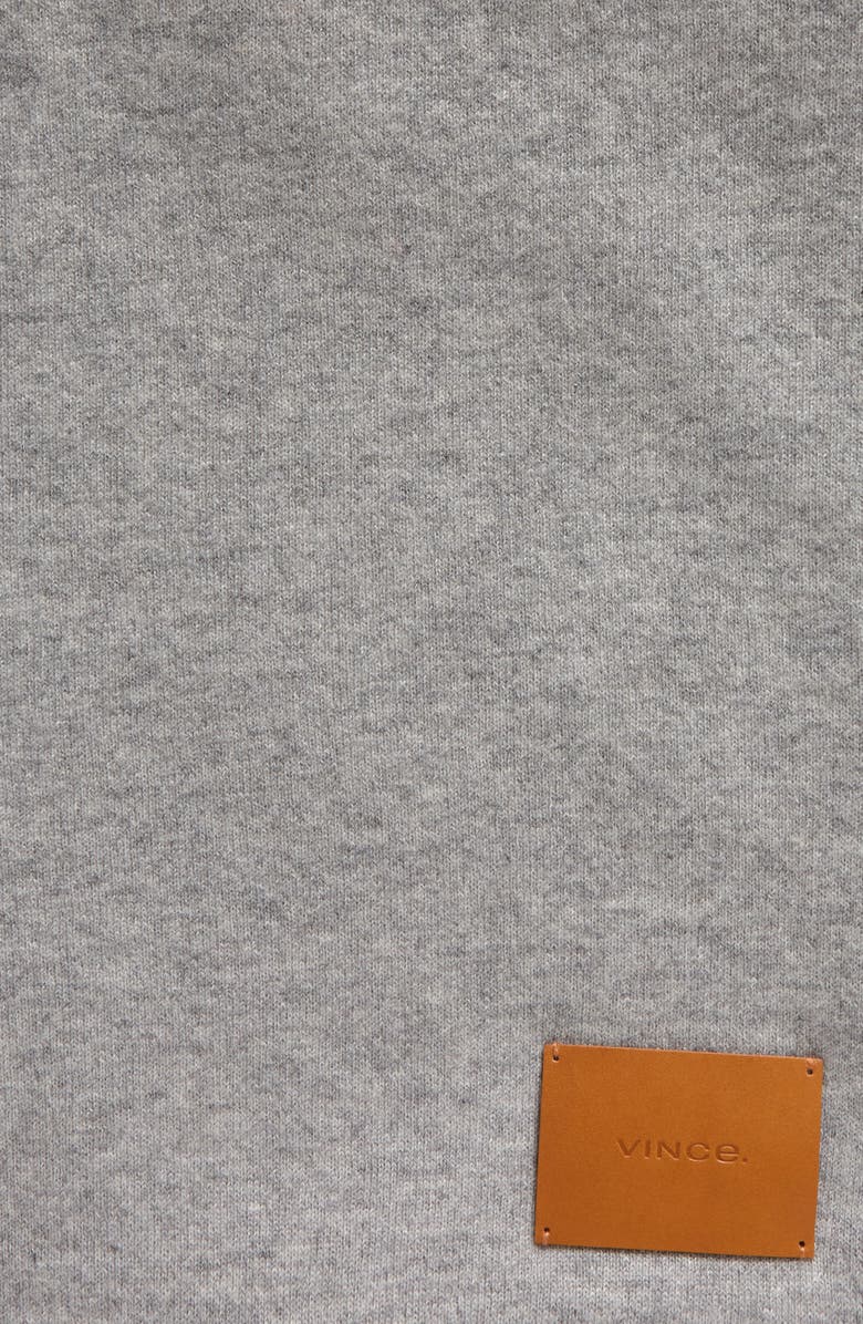 Vince Reversible Cashmere Jersey Throw Blanket, Alternate, color,