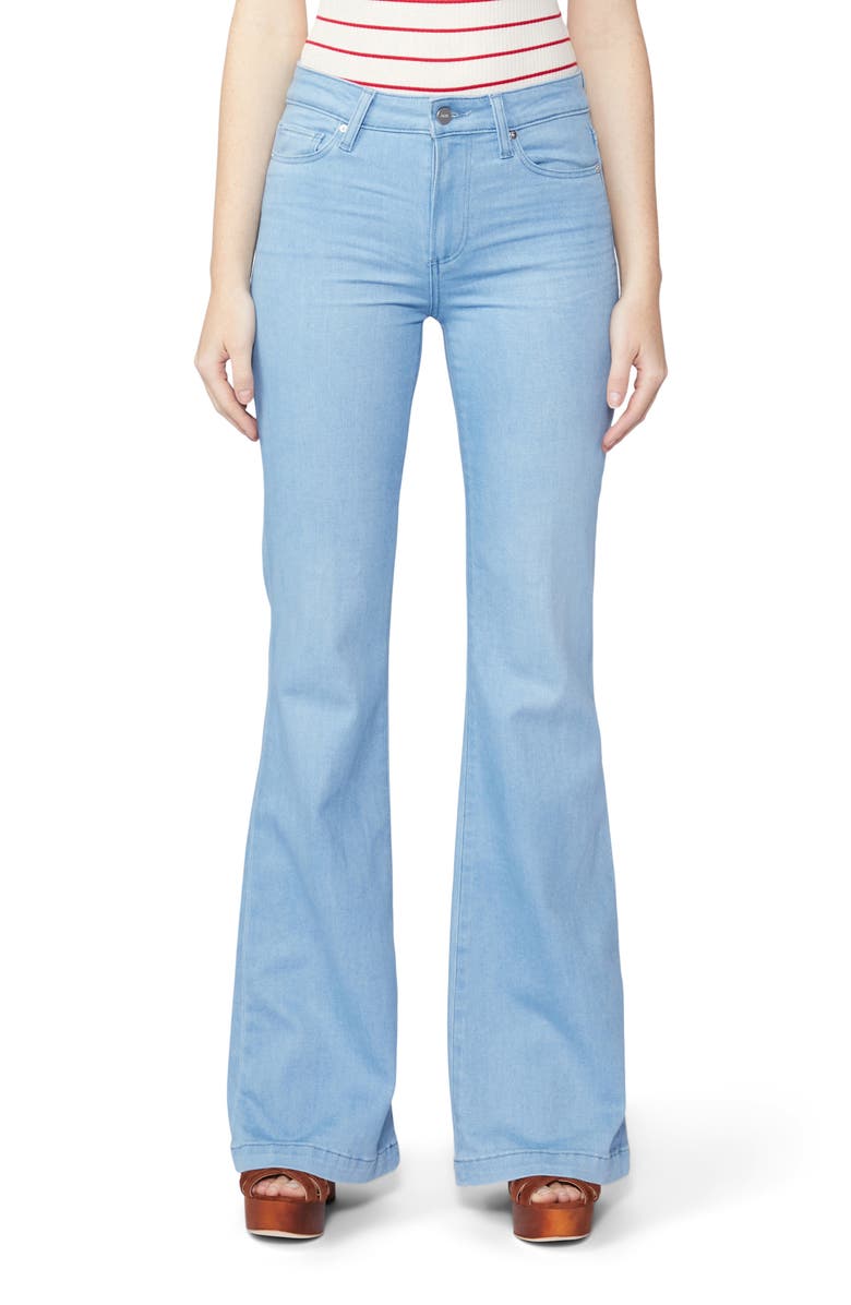 PAIGE Genevieve High Waist Flare Jeans, Main, color, 