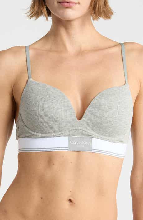 Balance Rib Push Up Plunge Bra