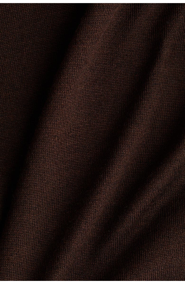 H&M Fine-knit Top, Alternate, color, Brown