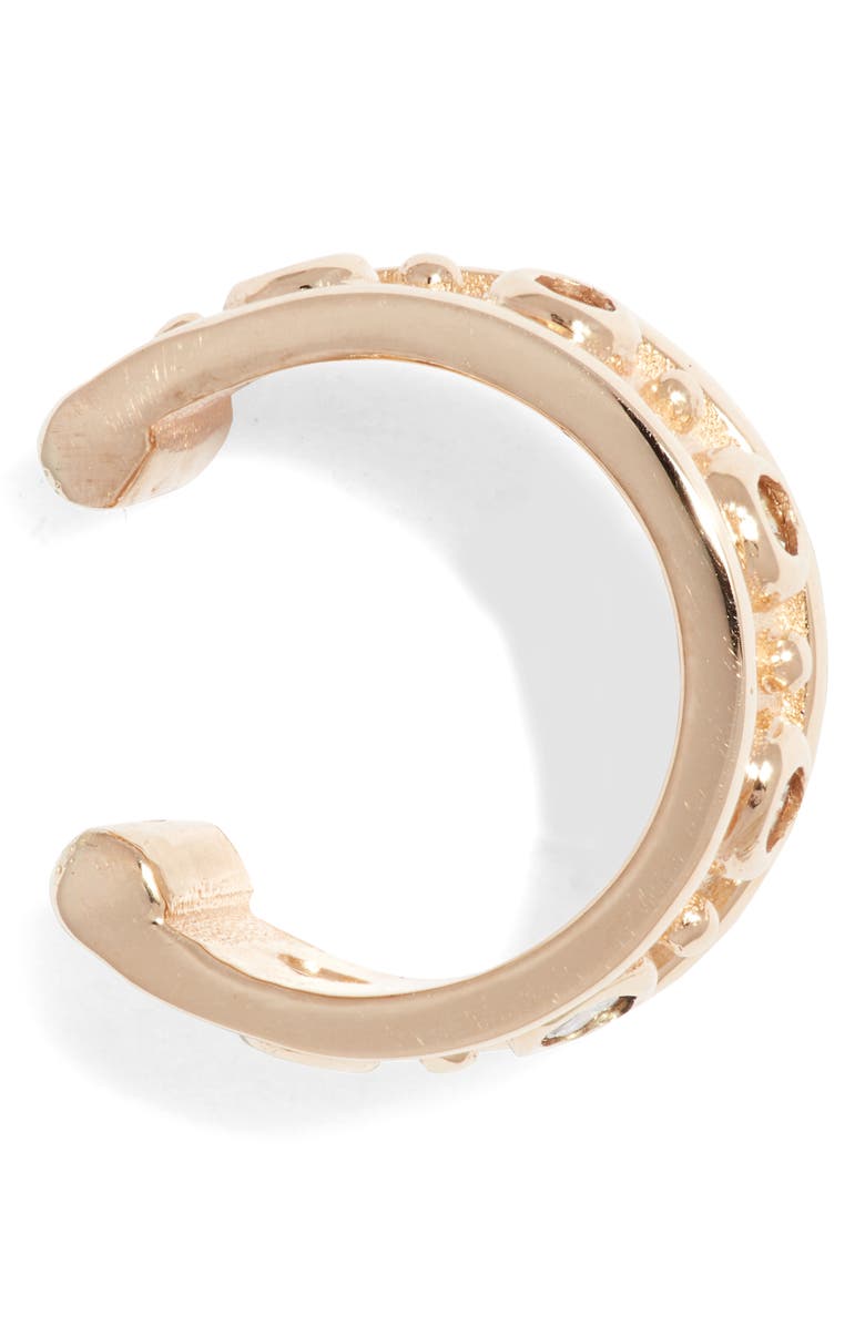 Anzie Dew Drop Marine Single Ear Cuff, Alternate, color, Diamond