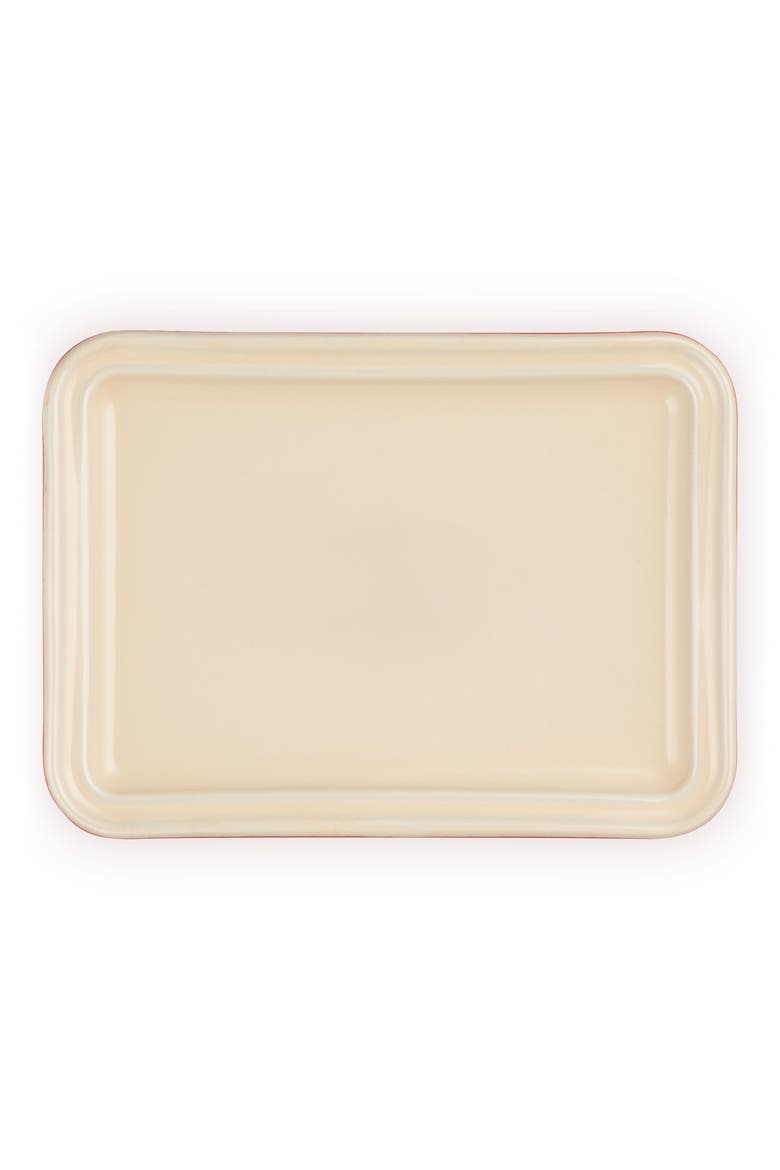 Heritage Butter Dish, Alternate, color, CERISE