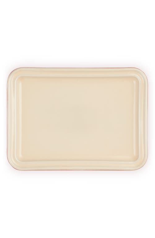 Le Creuset Cerise Stoneware Butter Dish 17cm In Cerise