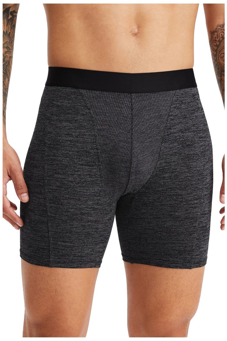 Men's The Blueprint Boxer Brief, Main, color, Black Heather