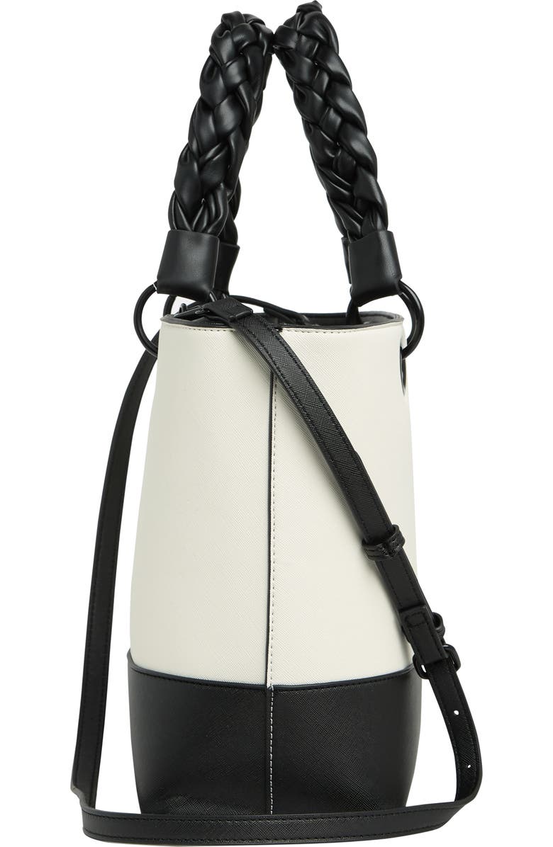 Betsey Johnson Braided Top Handle Tote Bag, Alternate, color,
