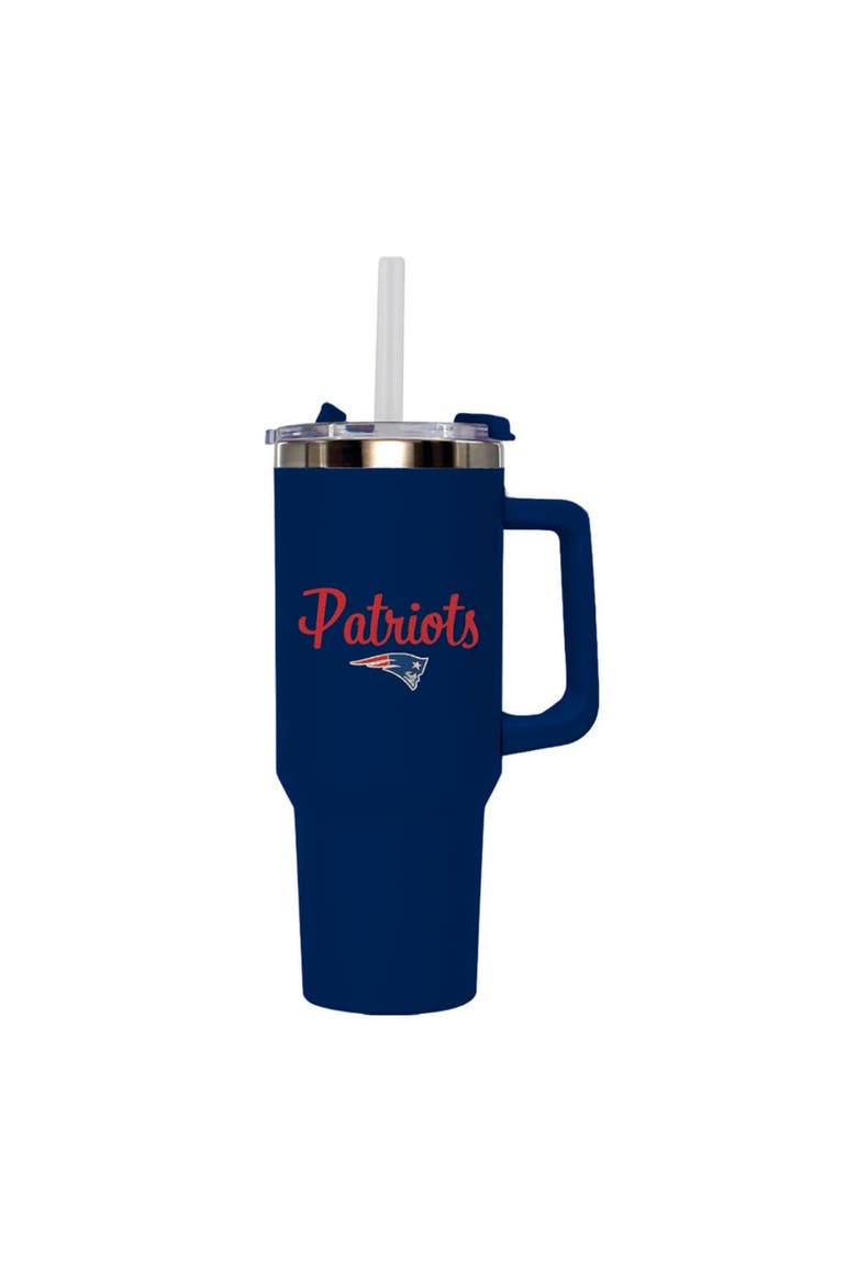 New England Patriots 40oz. Single Hit Bling Tumbler, Main, color, Navy