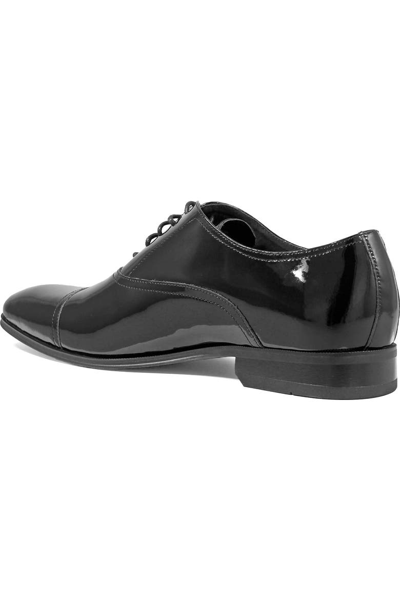 amazon black dress shoes Wilton - Black Hi-Shine Oxford | Mens Oxford