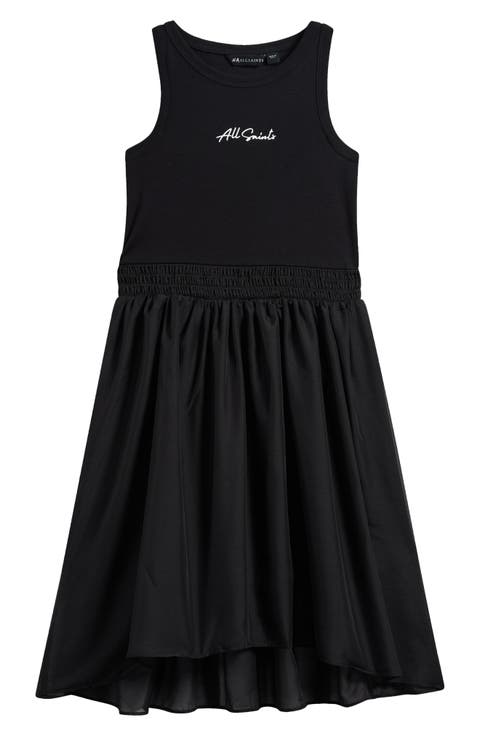 Kids' Zenia Jersey & Chiffon Dress (Big Kid)