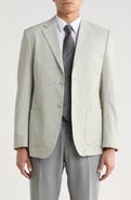 Tahari Slim Fit Plaid Sport Coat