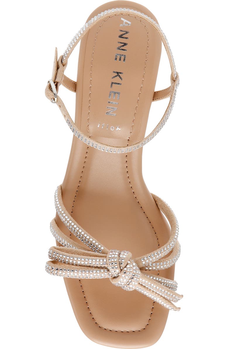 Anne Klein Kelsi Knotted Strap Sandal, Alternate, color,