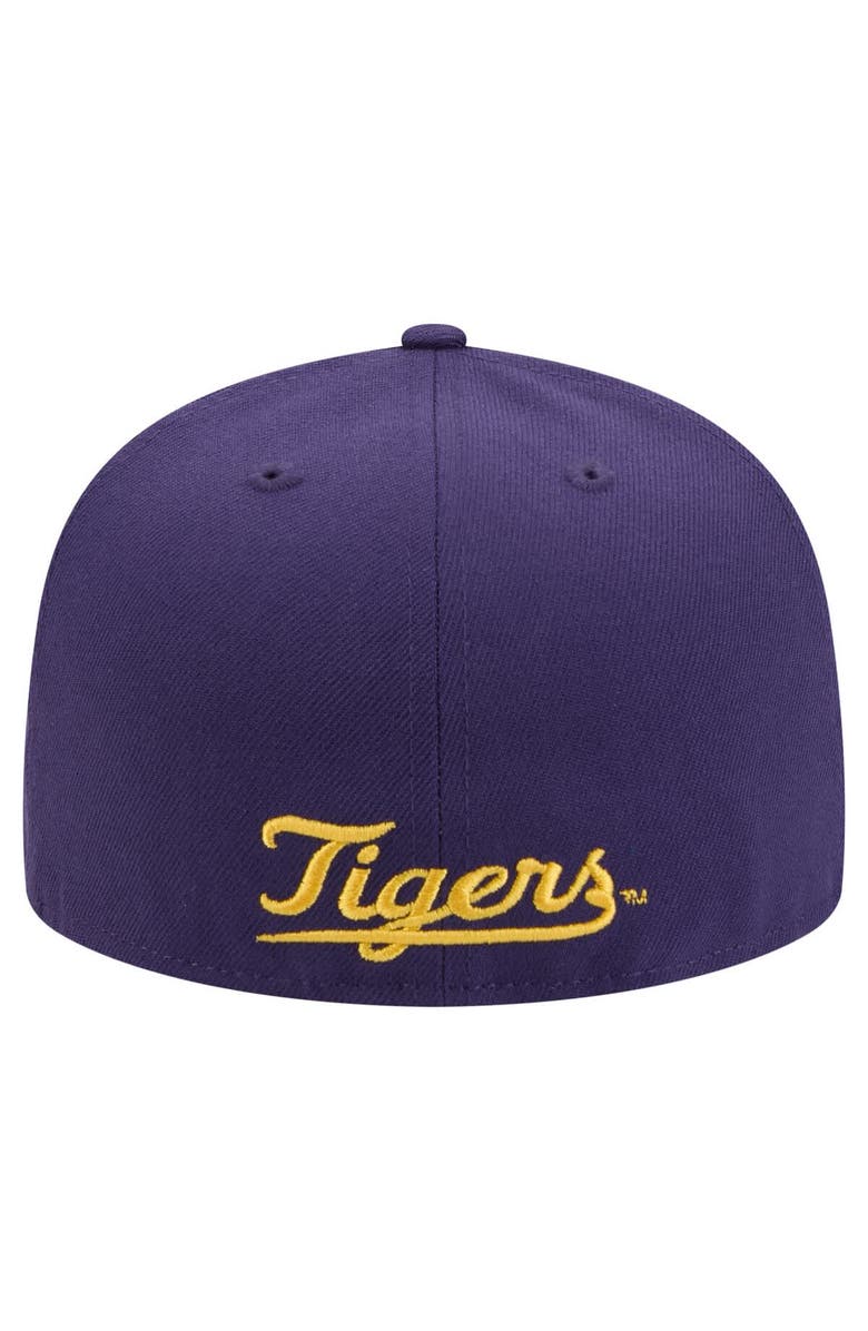 New Era Men's New Era Purple LSU Tigers Vault 59FIFTY Fitted Hat, Alternate, color, 