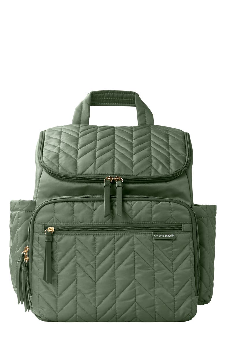 Forma Diaper Backpack, Main, color, GREEN