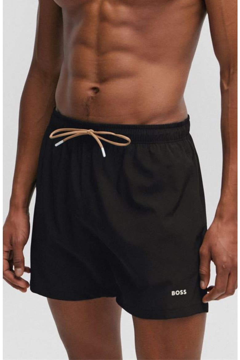 Tio Swim Trunks, Main, color, BLACK