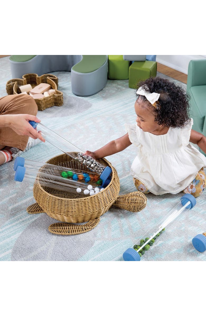 Kaplan Early Learning Company Jumbo Tracking Tubes - Set of 5, Alternate, color, Blue