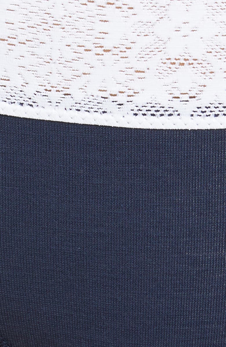 Tommy John Cool Cotton Lace Trim Briefs, Alternate, color,