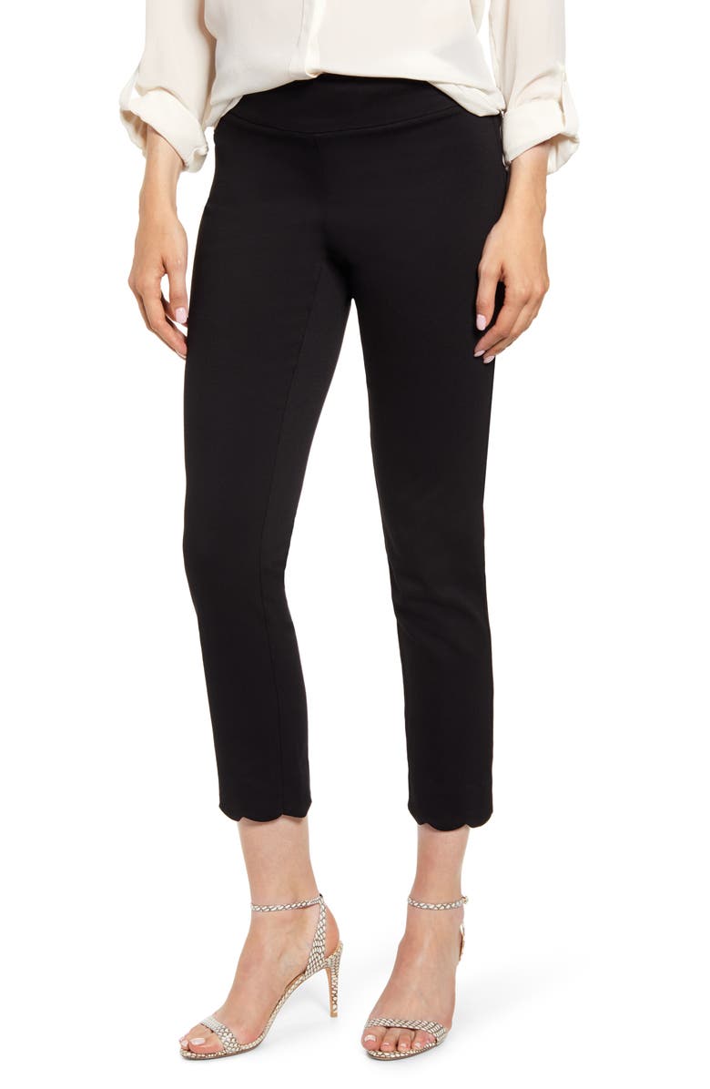 Lysse ́ Tate Scallop Ankle Leggings, Main, color, 