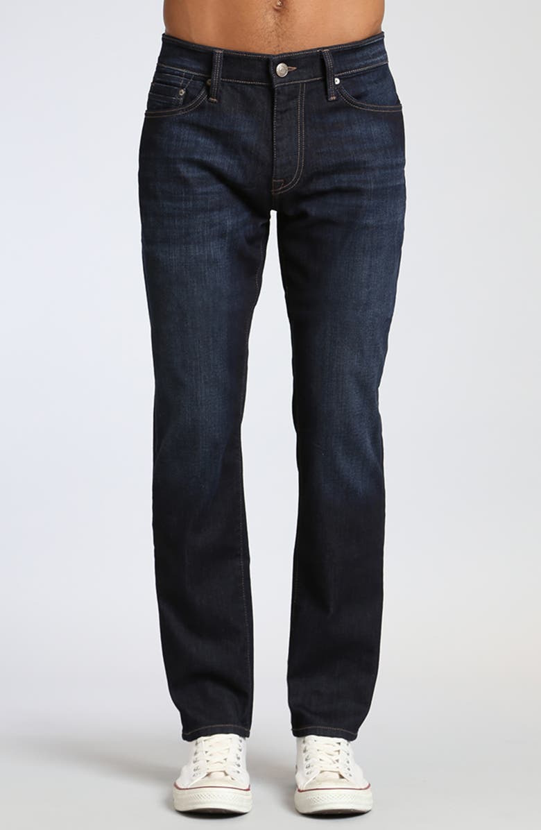 Mavi Jeans Marcus Slim Straight Leg Jeans, Main, color, Rinse Brushed