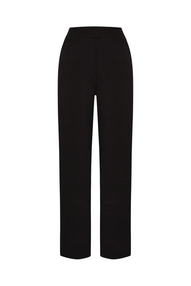 Elastic Waist Straight Cut Pants, Alternate, color, PUMPKIN