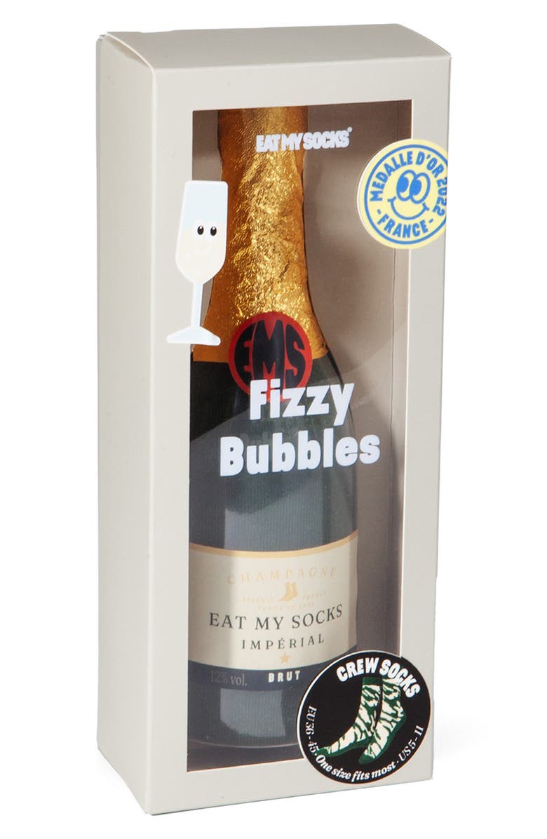 doiy Fizzy Bubbles Socks, Alternate, color, Green/ Ivory