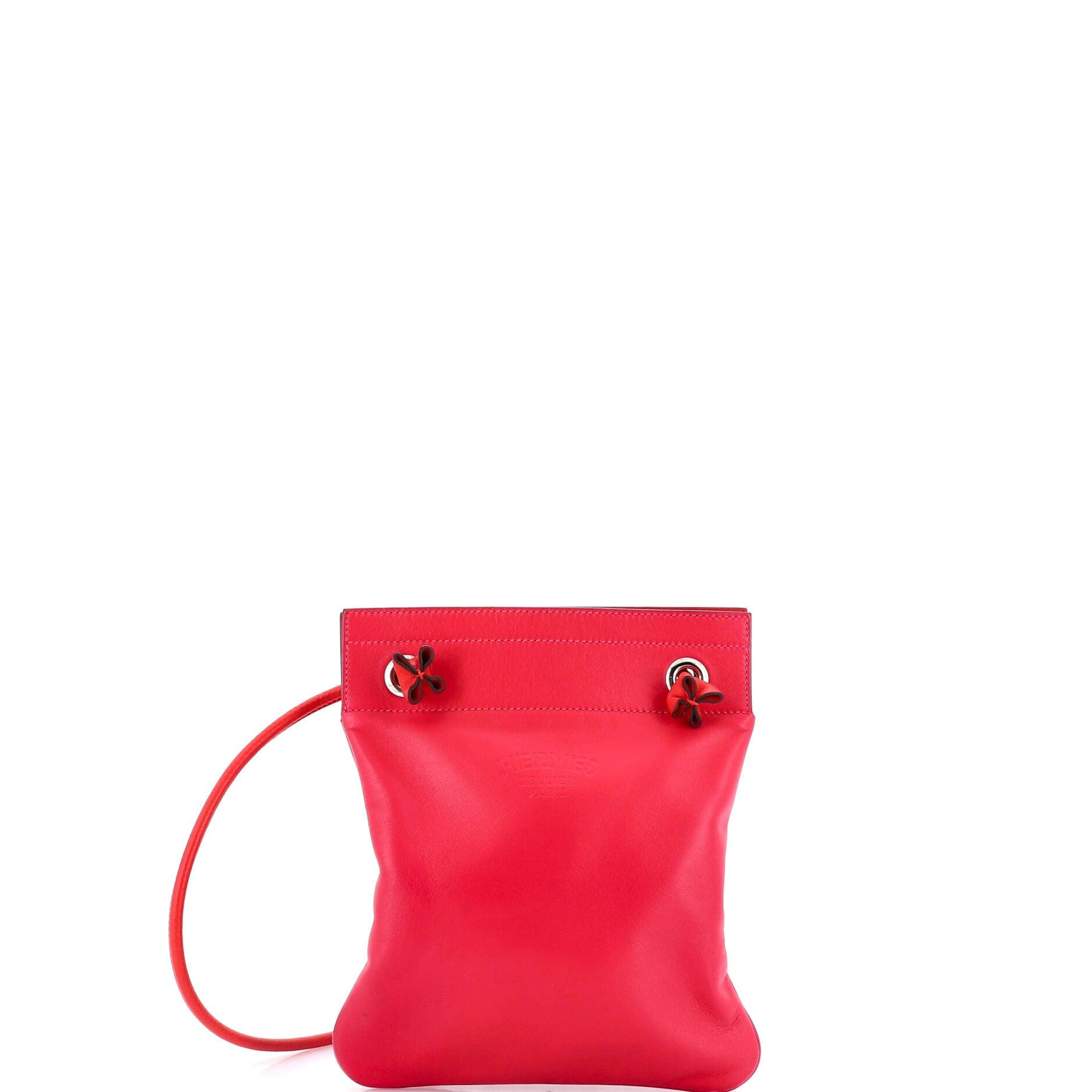 Pre-Owned Hermes Aline Bag Milo Lambskin and Swift Mini, Main, color, Rose Mexico