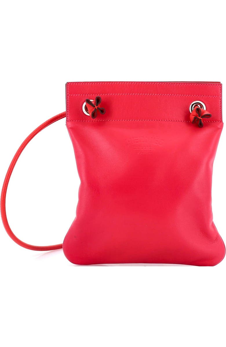 Pre-Owned Hermes Aline Bag Milo Lambskin and Swift Mini, Main, color, Rose Mexico