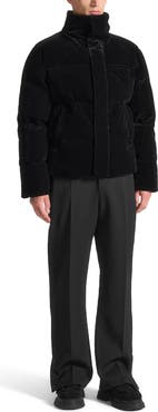 Manière De Voir Velvet Puffer Jacket