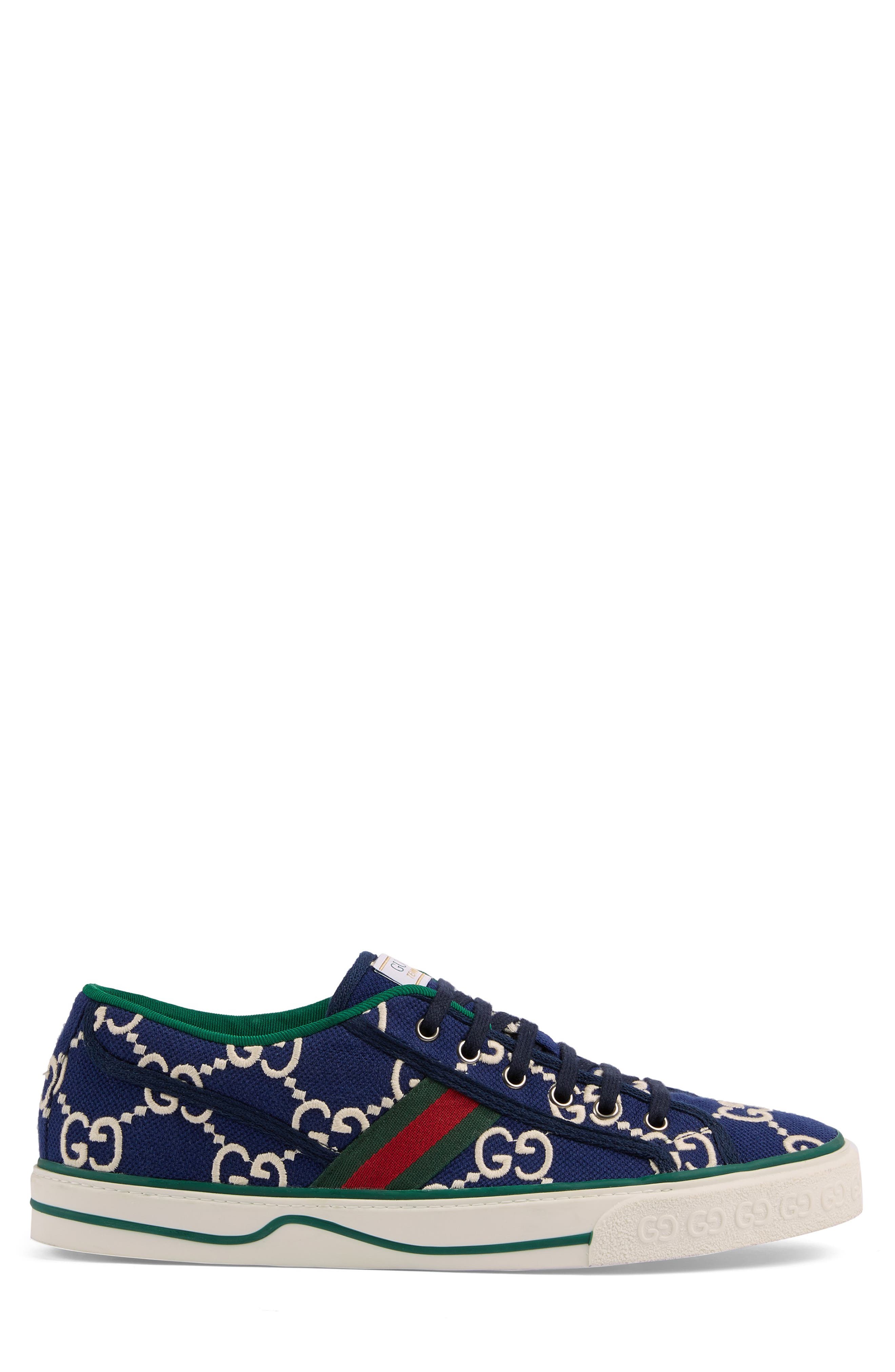 Gucci Tennis 1977 Embroidered Logo Sneaker, Alternate, color, 