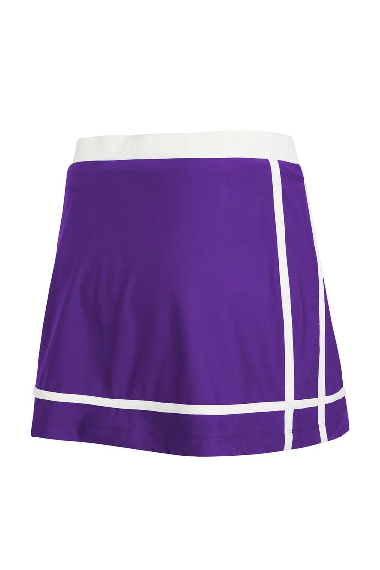 Women's WEAR by Erin Andrews  Purple Minnesota Vikings Stripe Skort, Alternate, color, Purple