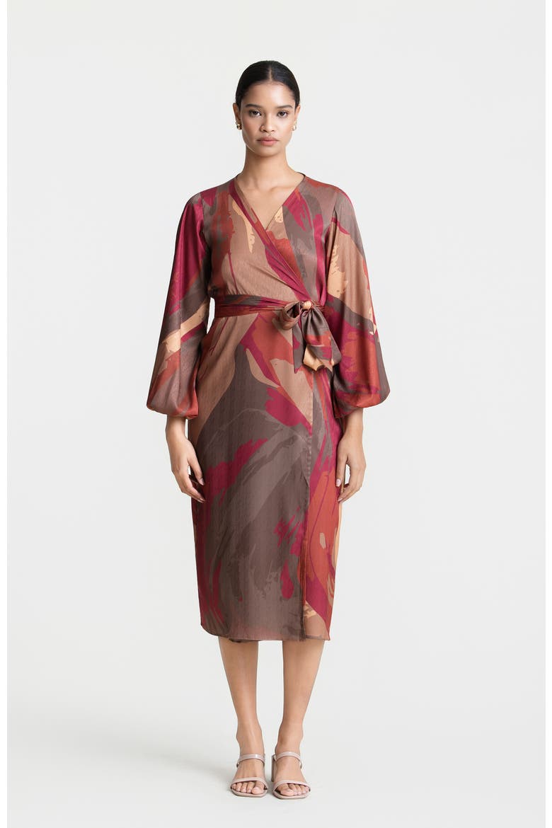 Lala Dress, Main, color, Aura Rouge