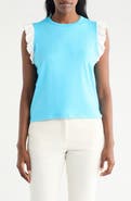 CYRUS Ruffle Sleeveless Top