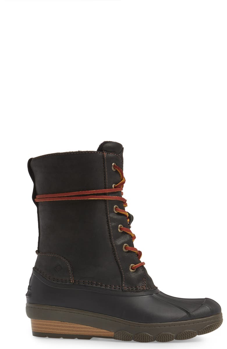 SPERRY TOP-SIDER<sup>®</sup> Sperry Saltwater Wedge Reeve Waterproof Boot, Alternate, color,